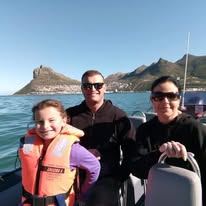 Common dolphin photographed from a Captain Jacks boat in Hout Bay